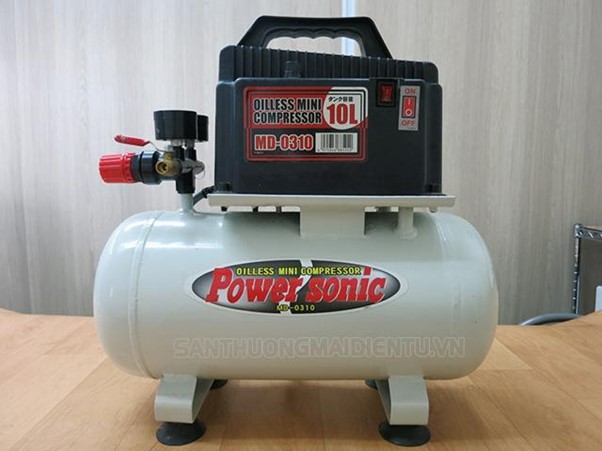 Đánh giá máy nén khí Power Sonic nội địa Nhật chất lượng